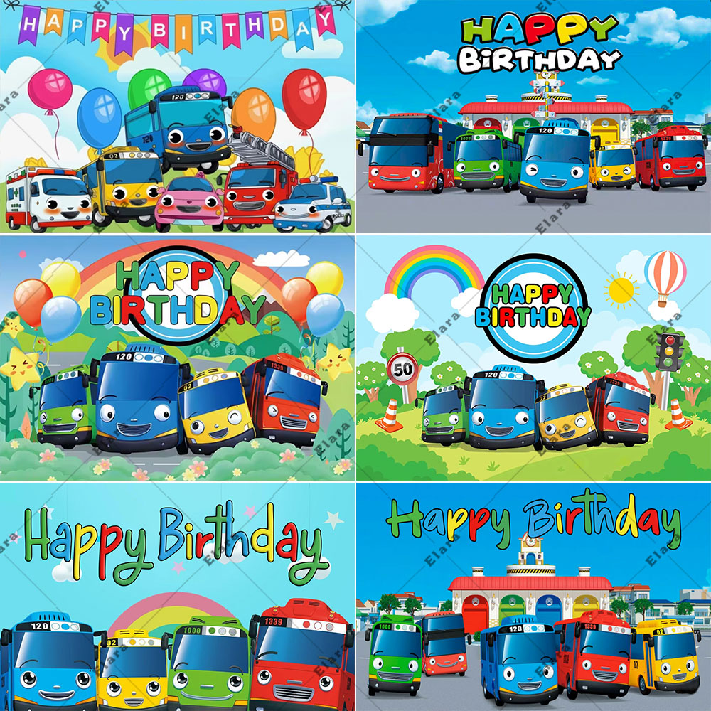 Background For Kids Education - Мультфильм аниме «Маленький автобус» для детей,