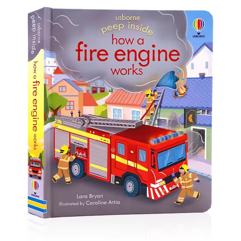 Kids Education And You - Книги Usborne Peep Inside: Как работает