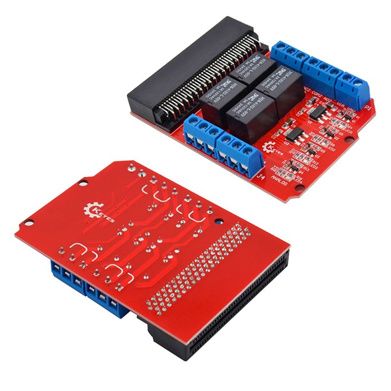 Kids Education Channel - Модуль реле SCLS Microbit на 4