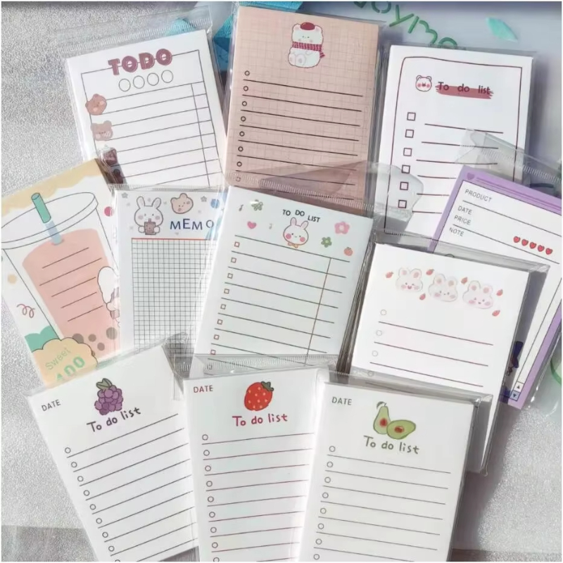 Kids Educational Workbooks - 50 листов список дел, блокнот, милые
