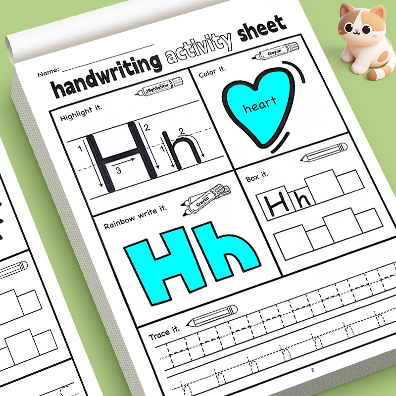 Kids Educational Workbooks - Рабочая тетрадь для начинающих: Обучение письму