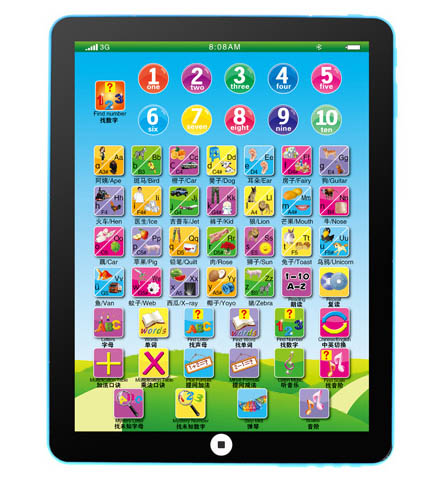 Kids Education Tablet - Развивающие музыкальные пластиковые игрушки для детей