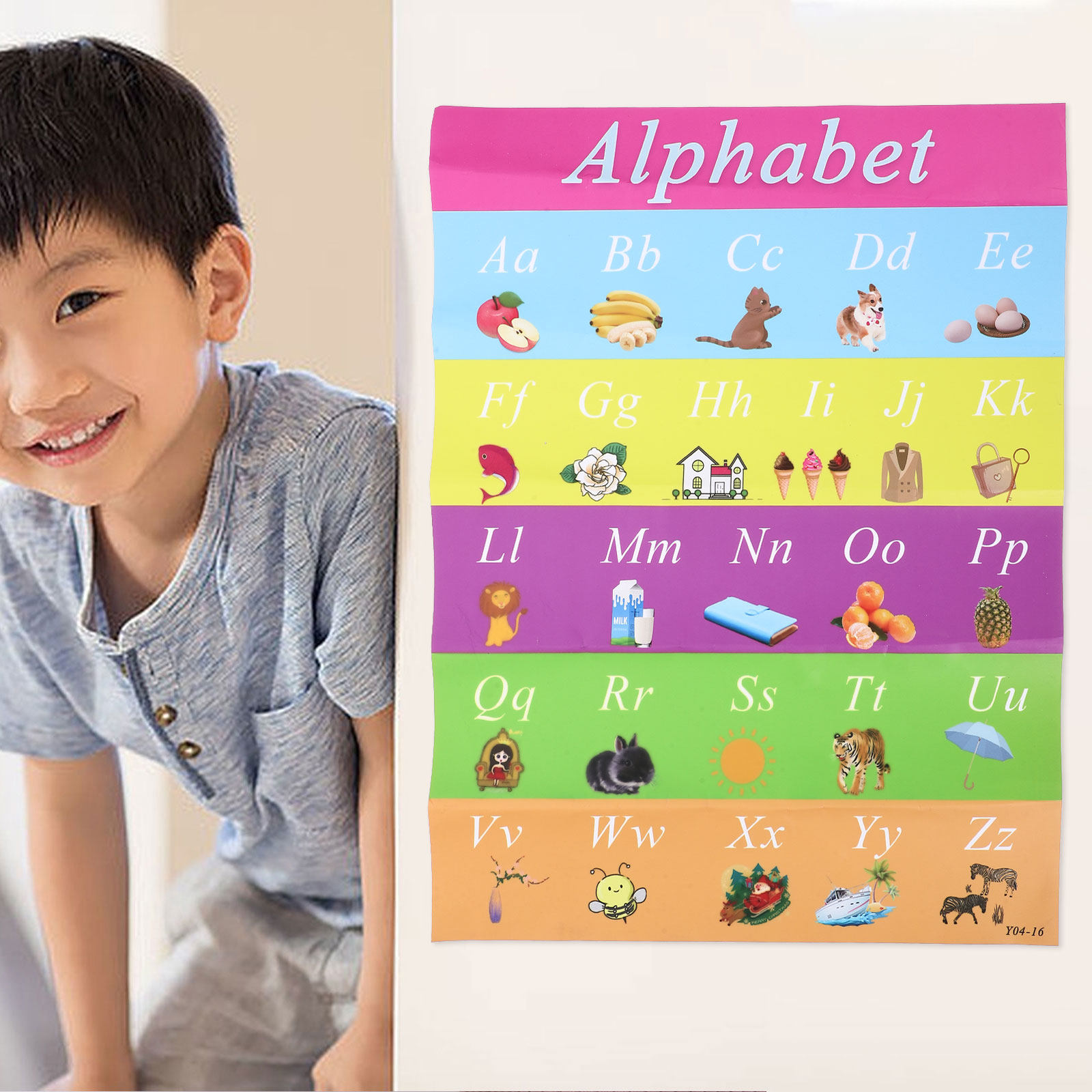 Самоклеящаяся детская азбука-п – обзор и цена Kids Education Charts
