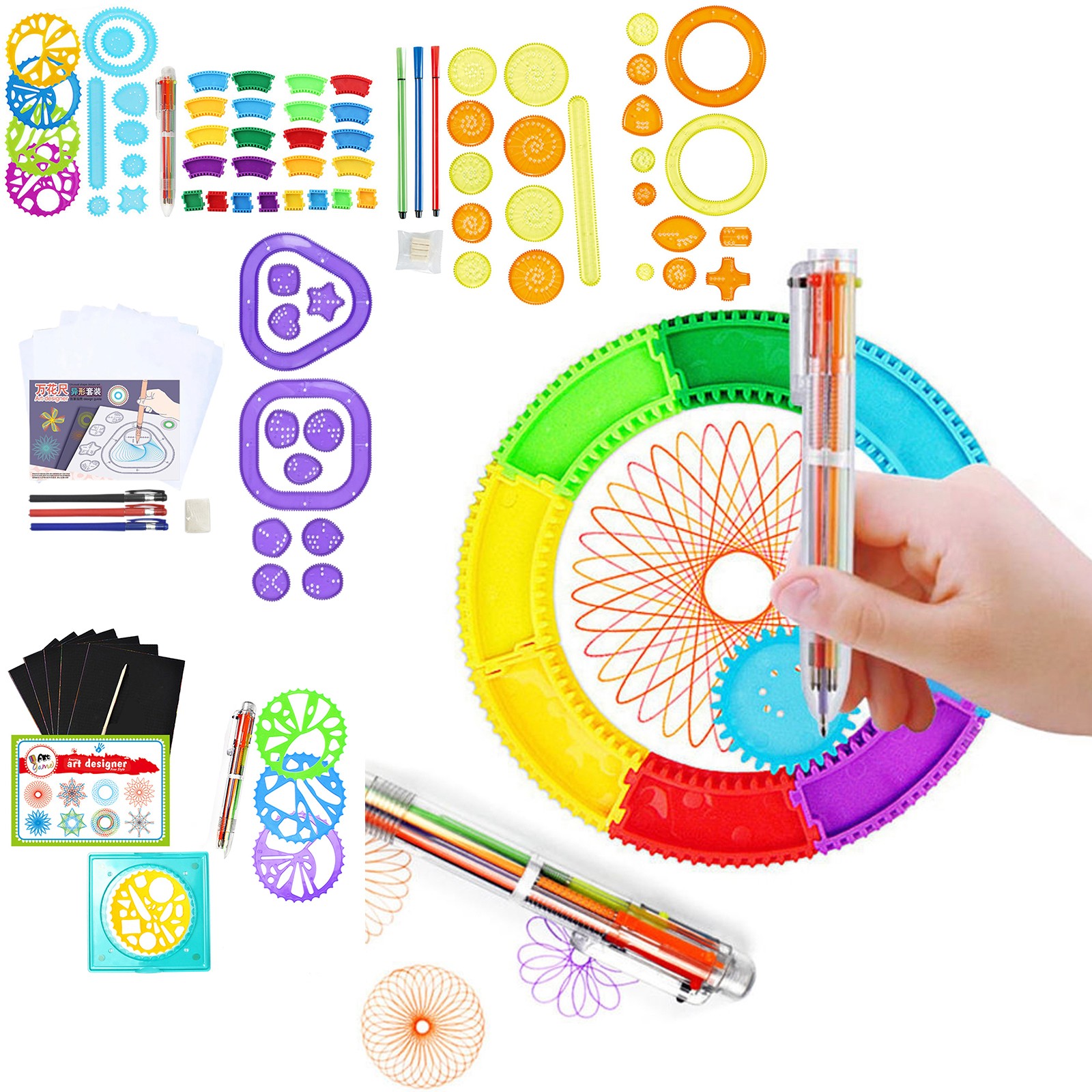 Набор для рисования «Спирограф – обзор и цена Kids Education Kit