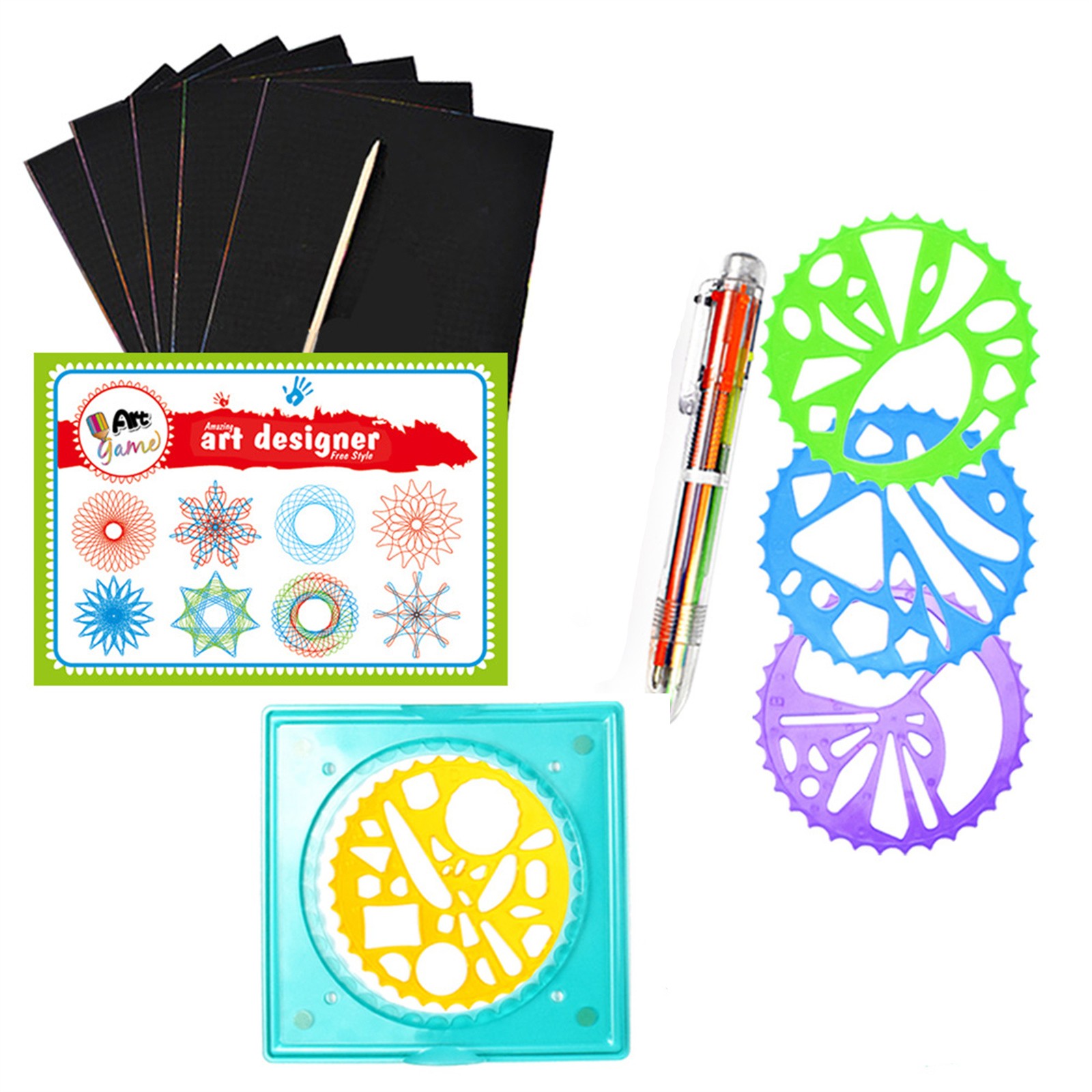 Набор для рисования «Спирограф – обзор и цена Kids Education Kit