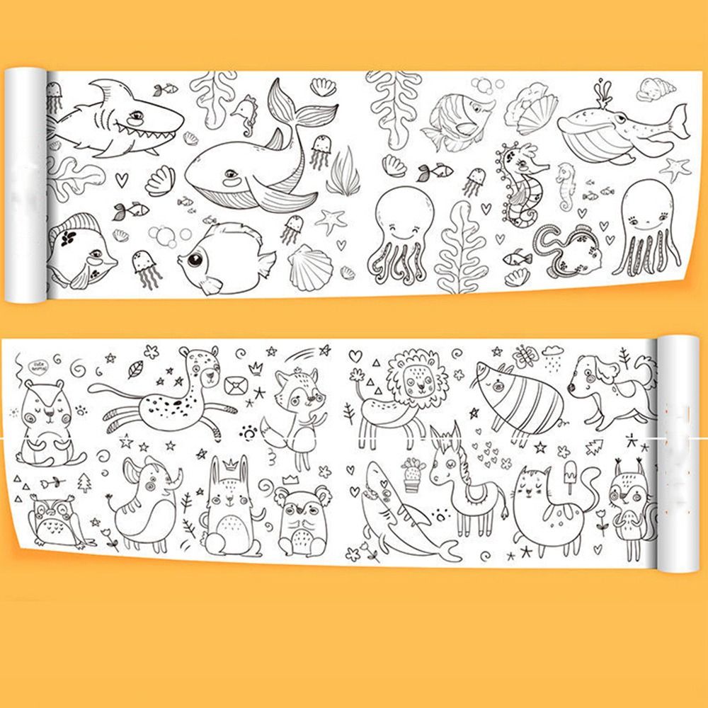 Наклейка-свиток для рисования: – обзор и цена Kids Educational Workbooks