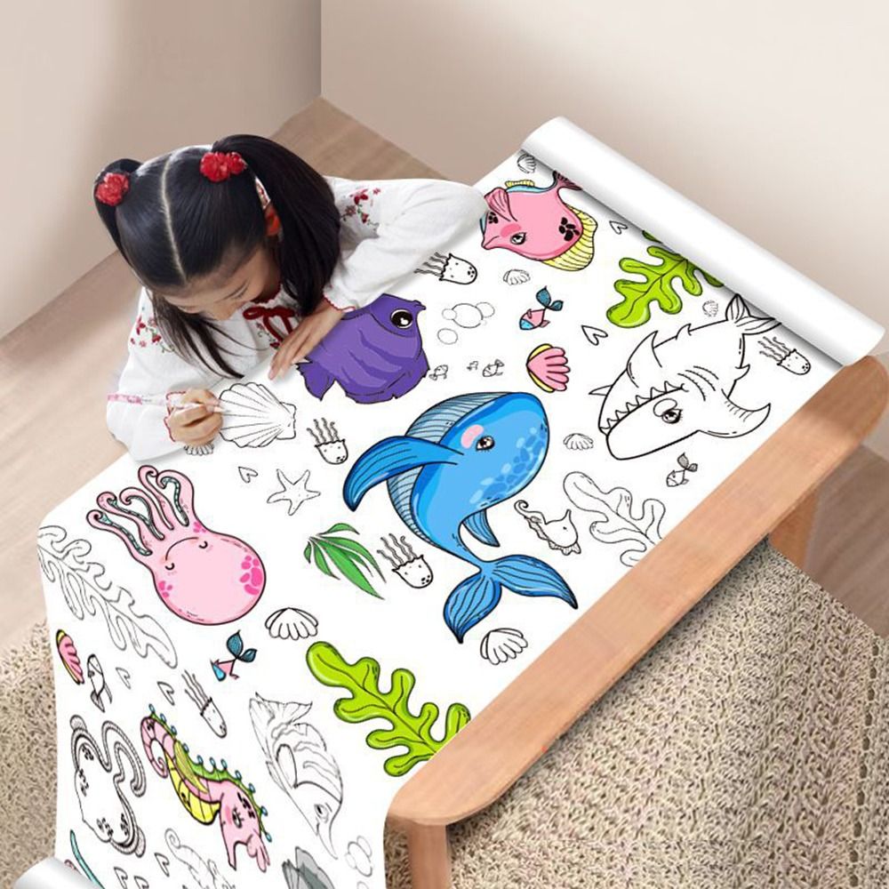 Наклейка-свиток для рисования: – обзор и цена Kids Educational Workbooks