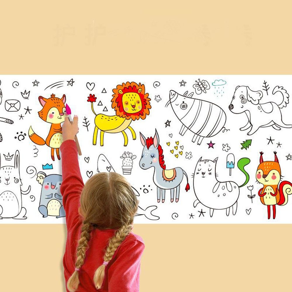 Наклейка-свиток для рисования: – обзор и цена Kids Educational Workbooks