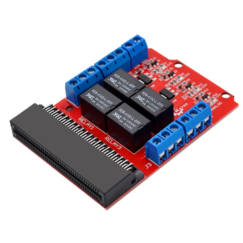 Модуль реле TCE Microbit на 4  – обзор и цена Kids Education Channel