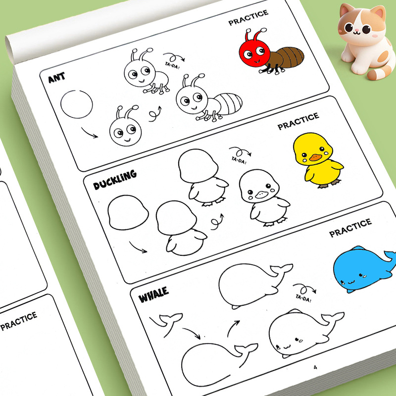 Книга-практикум «Как нарисоват – обзор и цена Kids Educational Workbooks