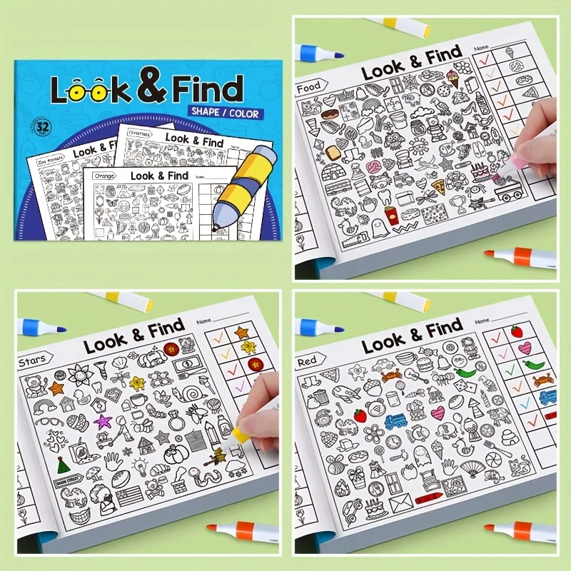 Развивающая книга-раскраска дл – обзор и цена Kids Educational Workbooks