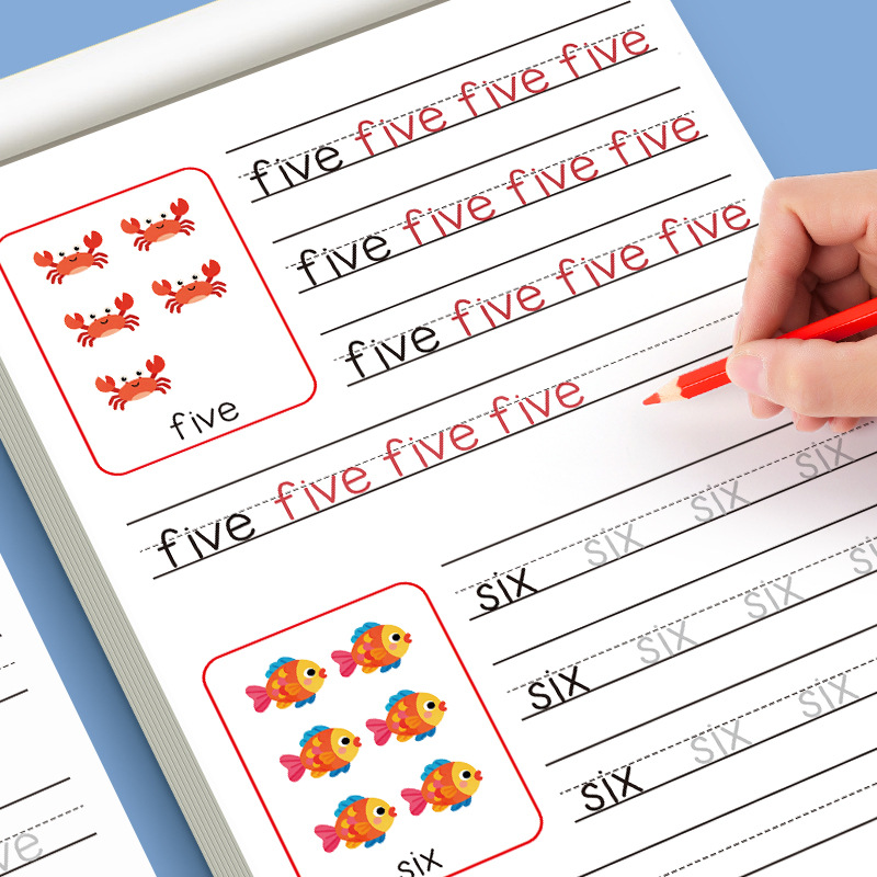 Рабочая тетрадь для отработки  – обзор и цена Kids Educational Workbooks